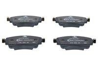 Ate 13.0470-2796.2 Bremsbelagsatz Scheibenbremse Hinterachse für Vag