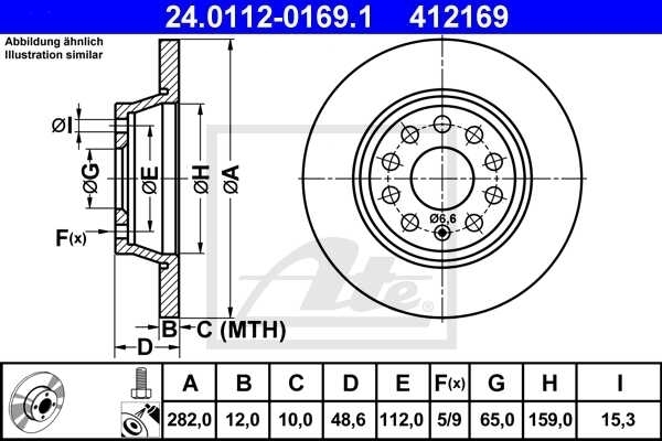 ATE Bremsscheiben + Bremsbeläge vorne + hinten für VW Passat 3C 3G + Touran 1T ATE Bremsscheiben + Bremsbeläge vorne + hinten für VW Passat 3C 3G + Touran 1T