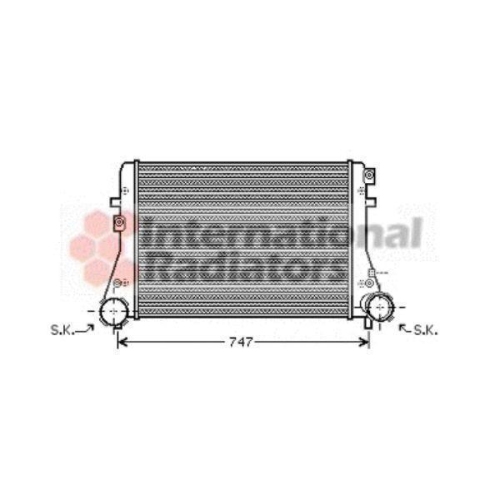 Original Van Wezel Turbokühler 58004227