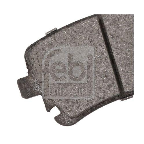 Febi Bilstein 16588 Bremsbelagsatz Scheibenbremse Hinterachse für Audi VW