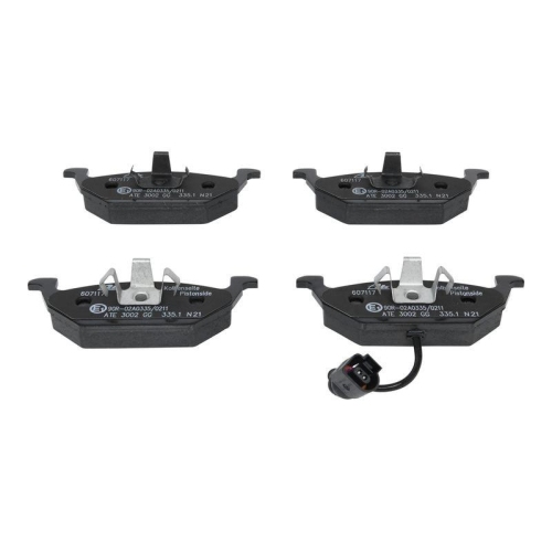 ATE BREMSSCHEIBEN BREMSE BREMSEN BREMSBELÄGE VORNE HINTEN VW GOLF 4 1J1 1.9 TDI