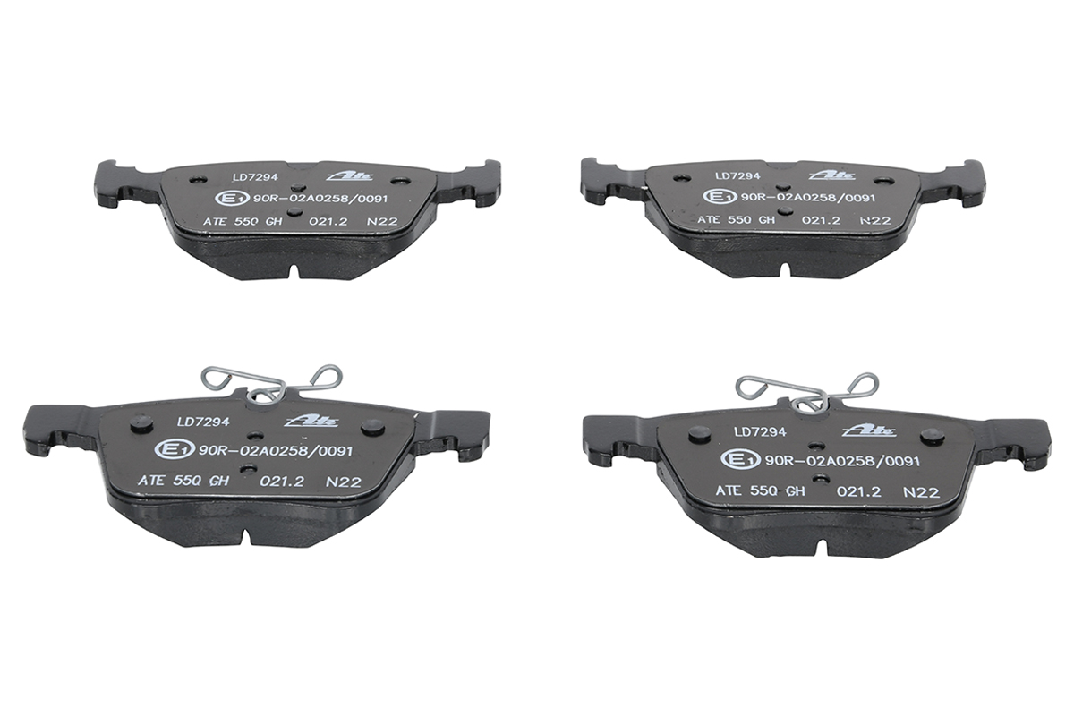 ATE Bremsscheiben Ceramic beläge hinten für VW Tiguan 2.0 Tdi Highline 4Motion
