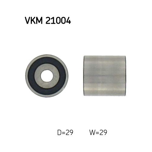 Umlenkrolle, Synchrontrieb