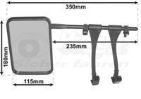 Van Wezel 6430 Außenspiegel Außenspiegel Links Rechts