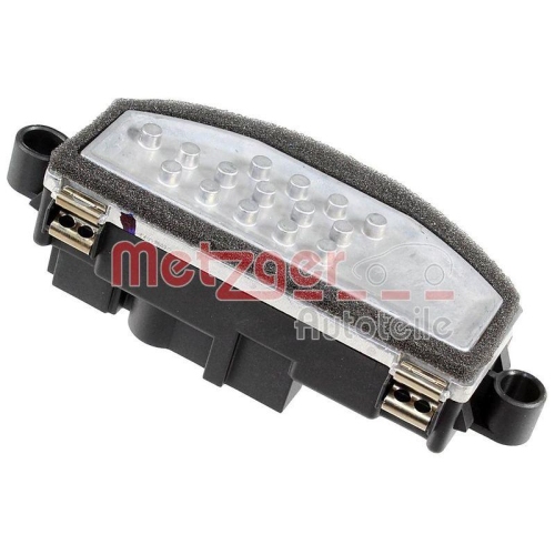 Metzger Autoteile 0917708 Regler Innenraumgebläse Hinten Vorne für Mercedes Benz