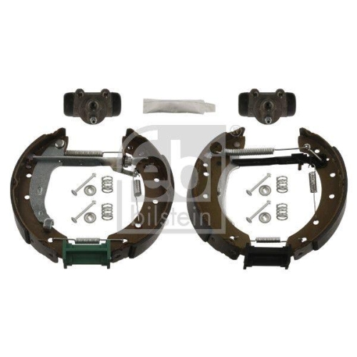Febi Bilstein 37235 Bremsbackensatz Hinterachse für Renault Dacia