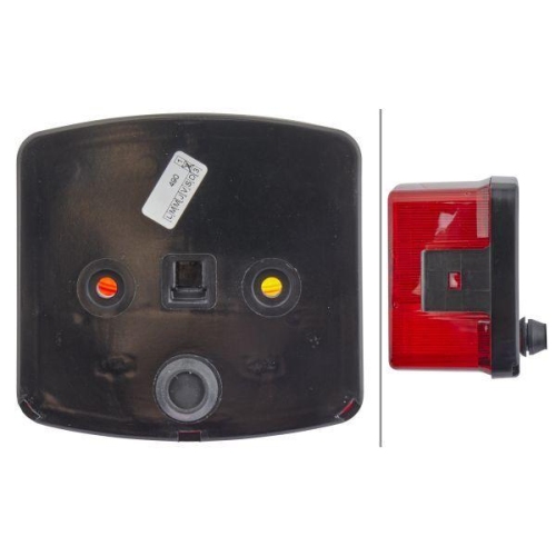 Hella 2SD 002 776-231 Heckleuchte Links für Daf Ford International Harv. Volvo