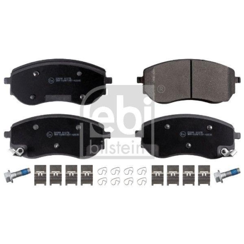 Febi Bilstein 116229 Bremsbelagsatz Scheibenbremse Vorderachse für Mercedes Benz