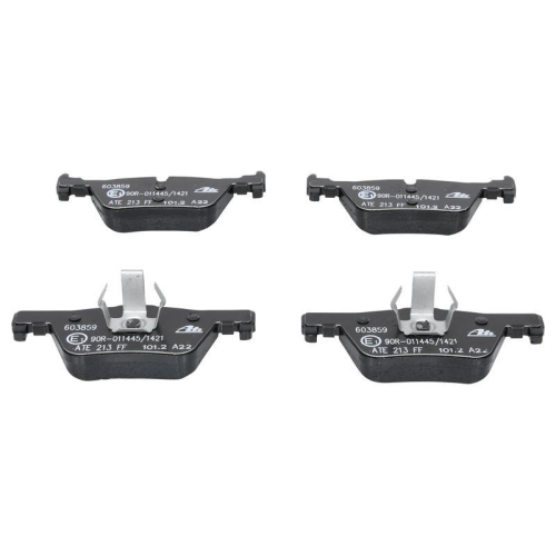 Ate 13.0460-3859.2 Bremsbelagsatz Scheibenbremse Hinterachse für Bmw