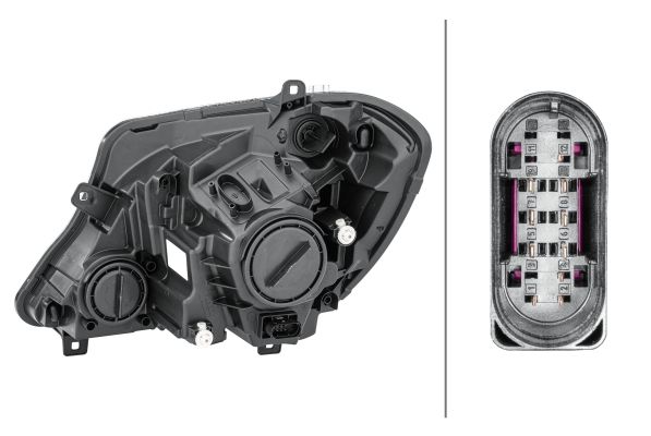 Original Hella Hauptscheinwerfer, Rechts 1ED 011 030-121