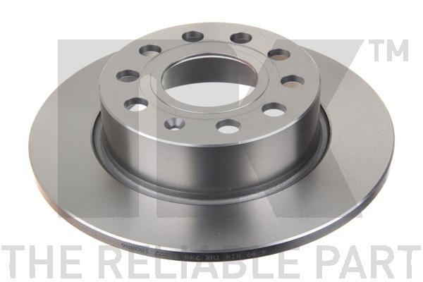 NK Bremse Bremsen Bremsscheiben Kit Hinten für Audi A3 8p1 Pr 1kq 1kd