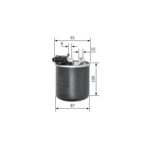 Bosch F 026 402 838 Kraftstofffilter für Mercedes Benz Mercedes Benz