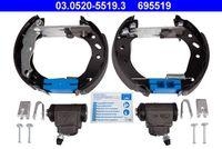 Bremsbackensatz Topkit