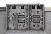 Vemo V10-05-0014 Elektromotor Fensterheber Hinten Rechts für Seat Skoda VW Vag