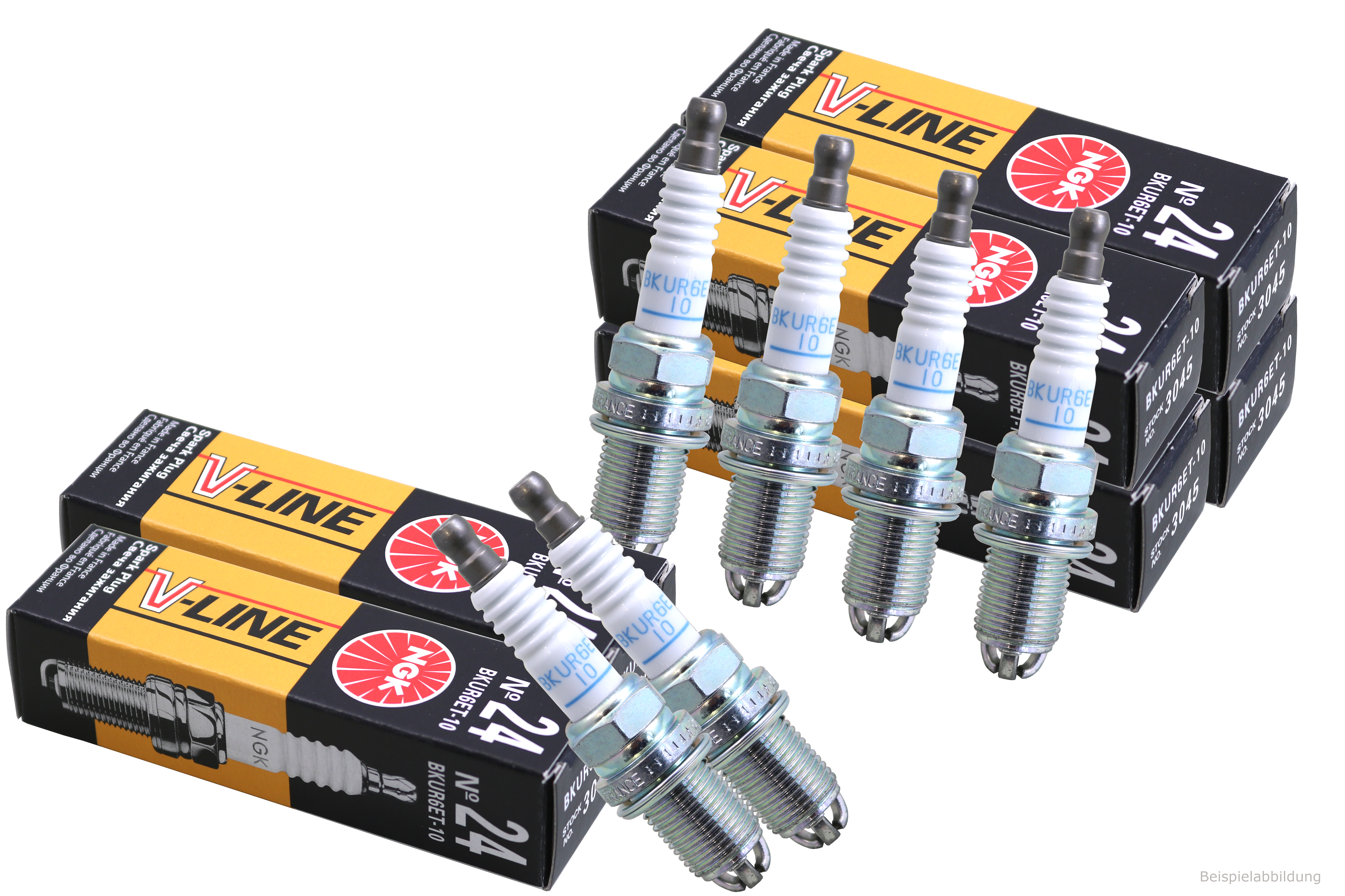 6x NGK Zündkerze V-Line 15 2941 ZGR5A BMW E30 E28 E34 E24 E23 E32 Z1