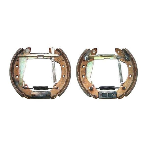 Bosch 0 204 114 546 Bremsbackensatz Hinterachse für Audi Seat Skoda VW