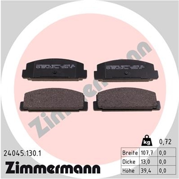 ZIMMERMANN BREMSEN BREMSSCHEIBEN KIT VORNE UND HINTEN MAZDA 6 Sport GH