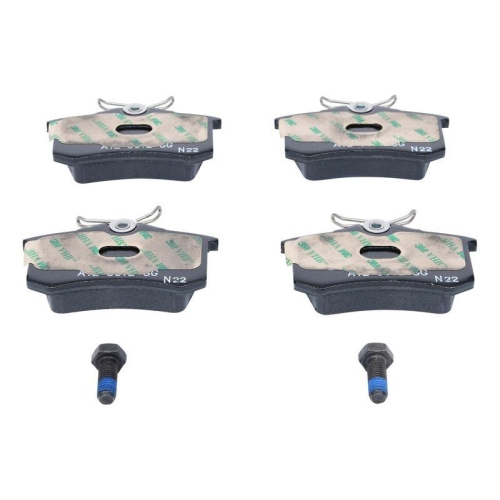 Ate 13.0460-2864.2 Bremsbelagsatz Scheibenbremse Hinterachse für Seat Vag