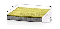 MANN-FILTER Filter, Innenraumluft FreciousPlus