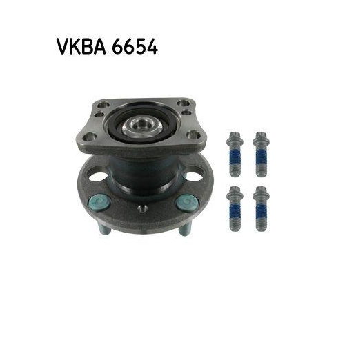 Skf VKBA 6654 Radlagersatz Hinterachse für Ford
