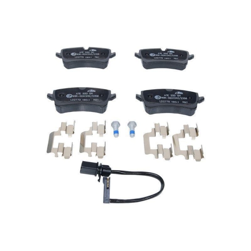 Ate 13.0470-2770.2 Bremsbelagsatz Scheibenbremse Hinterachse für Porsche Vag