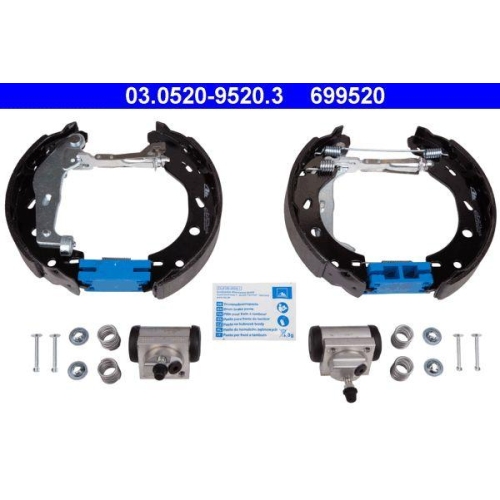 Ate 03.0520-9520.3 Bremsbackensatz Hinterachse