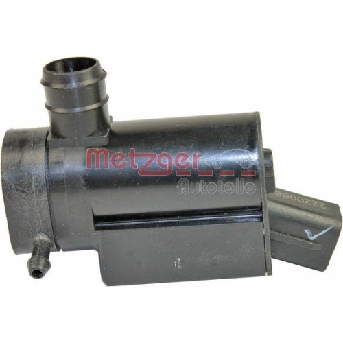 Metzger Autoteile 2220068 Waschwasserpumpe Scheibenreinigung Vorne für Hyundai