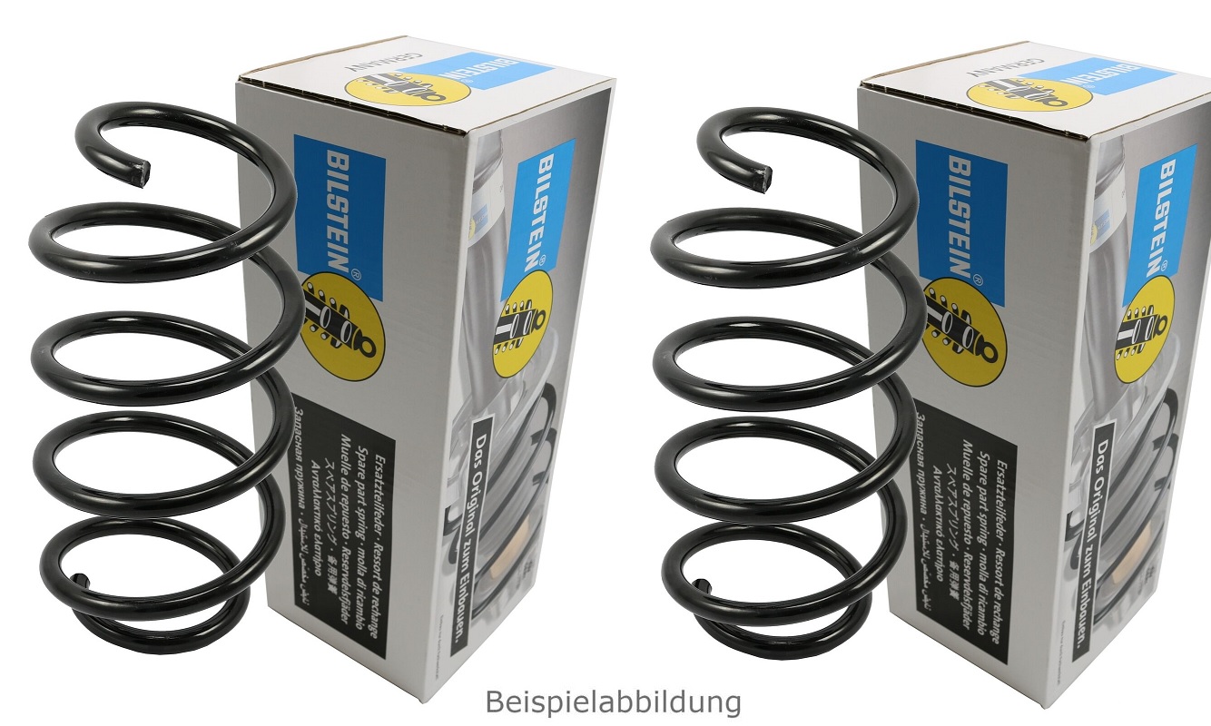 2x BILSTEIN - B3 FAHRWERKSFEDER HINTEN für VW GOLF 5+6 LIMO SKODA OCTAVIA 2