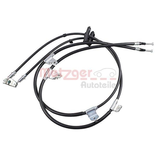 Metzger Autoteile 1.OP024 Seilzug Feststellbremse Hinten für Opel Chevrolet