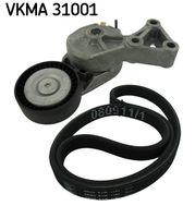 Skf VKMA 31001 Keilrippenriemensatz für Audi Ford Seat Skoda VW Vw (faw)