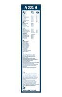 Bosch 3 397 008 713 Wischblatt Hinten für Seat VW