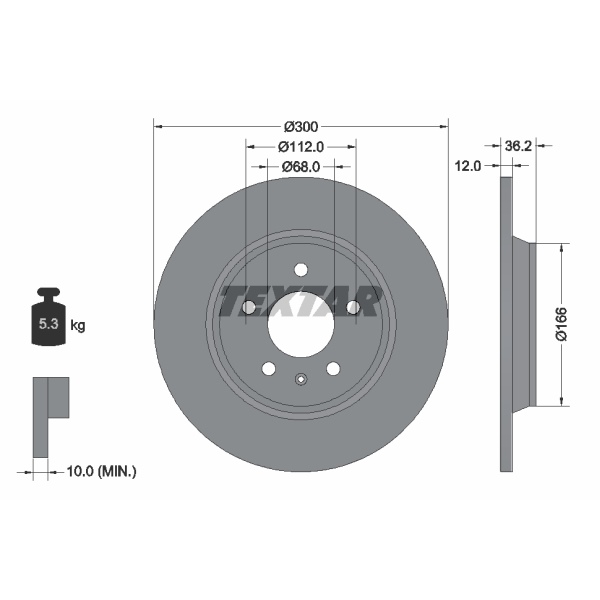 Textar Bremsscheiben + Beläge hinten für AUDI A4 2.0 Tdi Avant S-Line