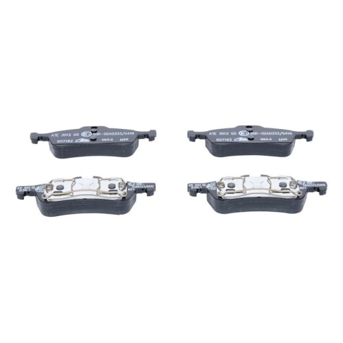 Ate 13.0460-7162.2 Bremsbelagsatz Scheibenbremse Hinterachse für Bmw Mini