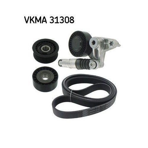 Skf VKMA 31308 Keilrippenriemensatz für Audi Chrysler Dodge Fiat Jaguar Lancia