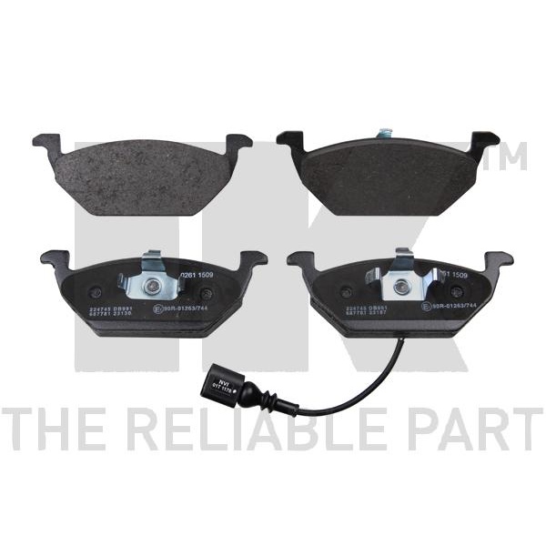 NK Bremsscheiben + Beläge vorne für VW Golf 4 Polo 9N für AUDI A3 Ibiza Fabia