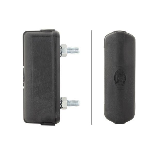 Hella 2KA 001 389-101 Kennzeichenleuchte Beidseitig für Aebi Daf Fiat Ford Iveco