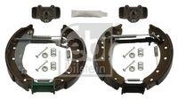 Febi Bilstein 37235 Bremsbackensatz Hinterachse für Renault Dacia