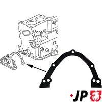 JP GROUP 1119100300 Dichtung Gehäusedeckel (Kurbelgehäuse) für Audi SEAT VW