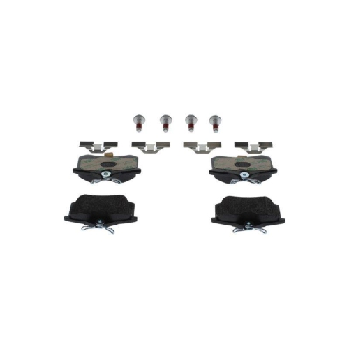 Bosch 0 986 494 596 Bremsbelagsatz Scheibenbremse Hinterachse für Alfa Romeo VW