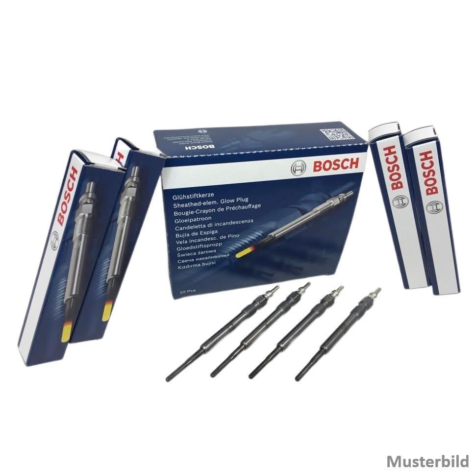 4x BOSCH GLÜHKERZE 1.9+2.0 TDI+SDI für AUDI A3 A4 VW T5 GOLF 5 TOURAN PASSAT 3C