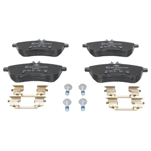 Ate 13.0460-2733.2 Bremsbelagsatz Scheibenbremse Vorderachse für Mercedes Benz