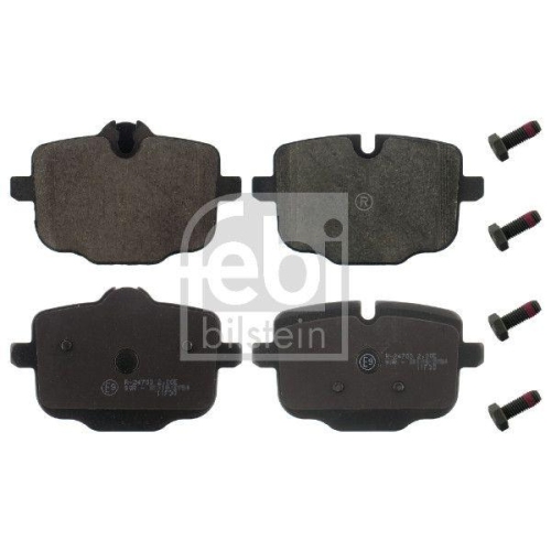 Febi Bilstein 16812 Bremsbelagsatz Scheibenbremse Hinterachse für Bmw