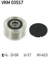 Skf VKM 03517 Generatorfreilauf für Opel Vauxhall