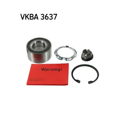 Skf VKBA 3637 Radlagersatz Hinterachse Vorderachse für Mercedes Benz Nissan