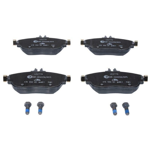 Ate 13.0470-2779.2 Bremsbelagsatz Scheibenbremse Vorderachse für Mercedes Benz