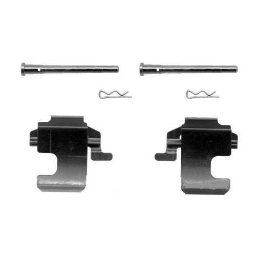 Bosch 1 987 474 282 Zubehörsatz Scheibenbremsbelag Vorderachse für Ford