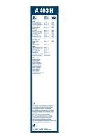 Bosch 3 397 008 998 Wischblatt Hinten für Seat Skoda VW