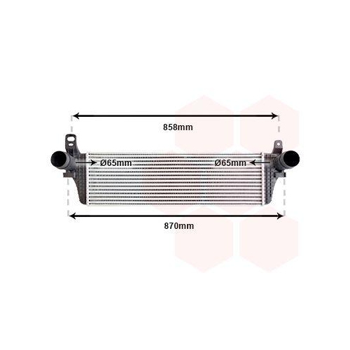 Van Wezel 58004313 Ladeluftkühler für VW