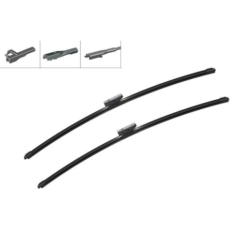 BOSCH AEROFIT SCHEIBENWISCHER VORNE + HINTEN für VW TOURAN 1T1 1T2 2003 - 2010
