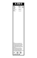 Bosch 3 397 007 256 Wischblatt Vorne für Citroën Opel Vauxhall